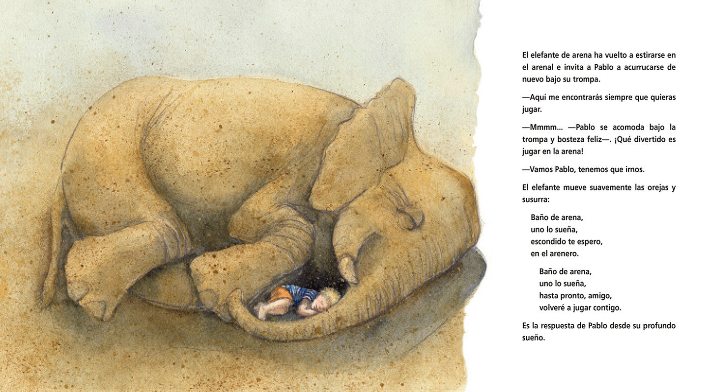 El elefante de arena