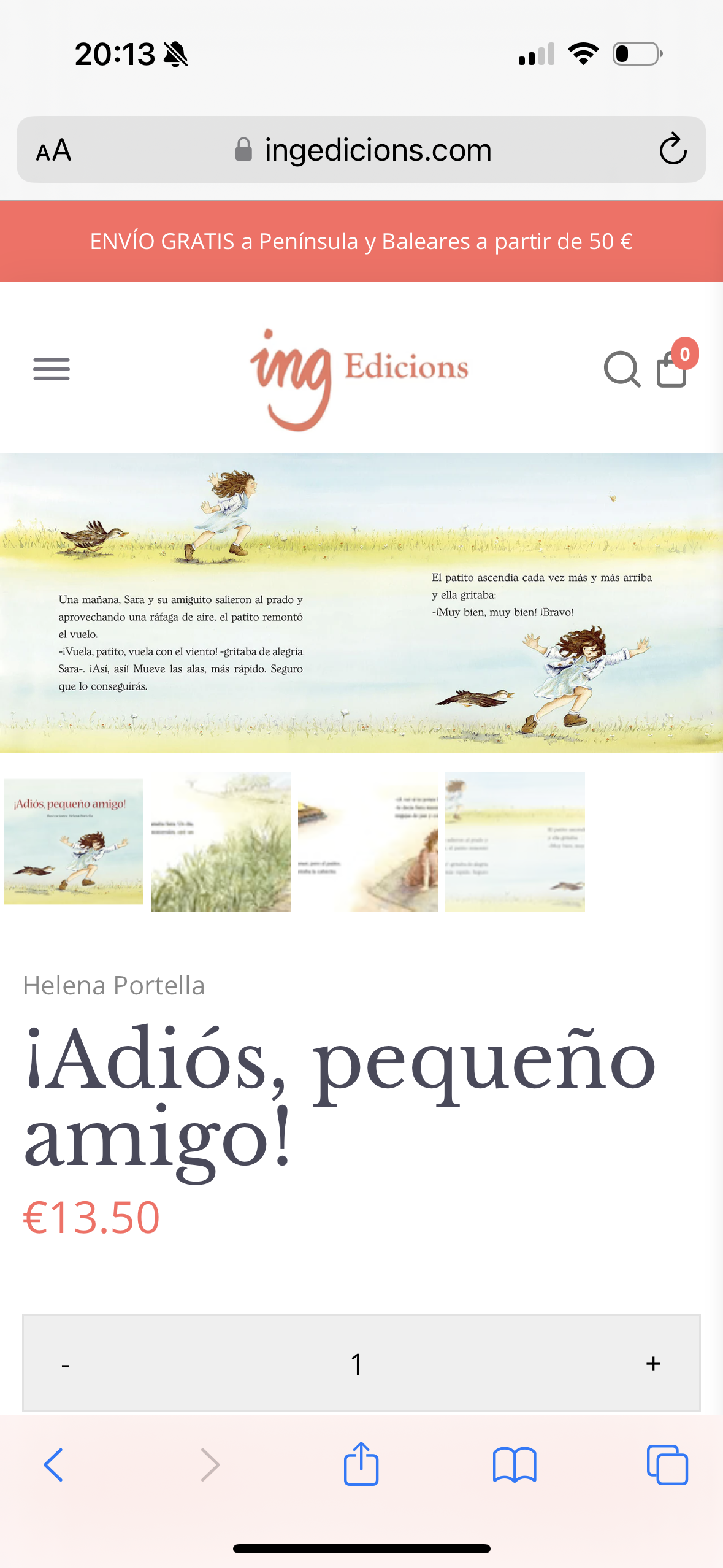 Adiós, pequeño amigo!