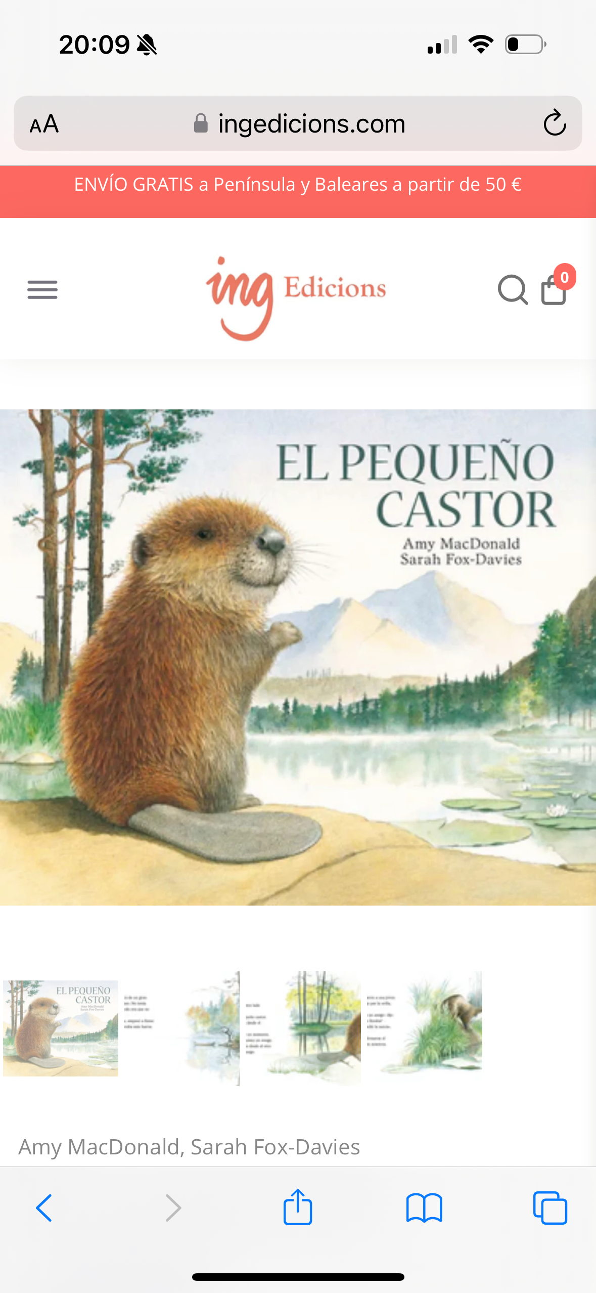 El pequeño castor